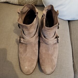 Cole Haan suede booties